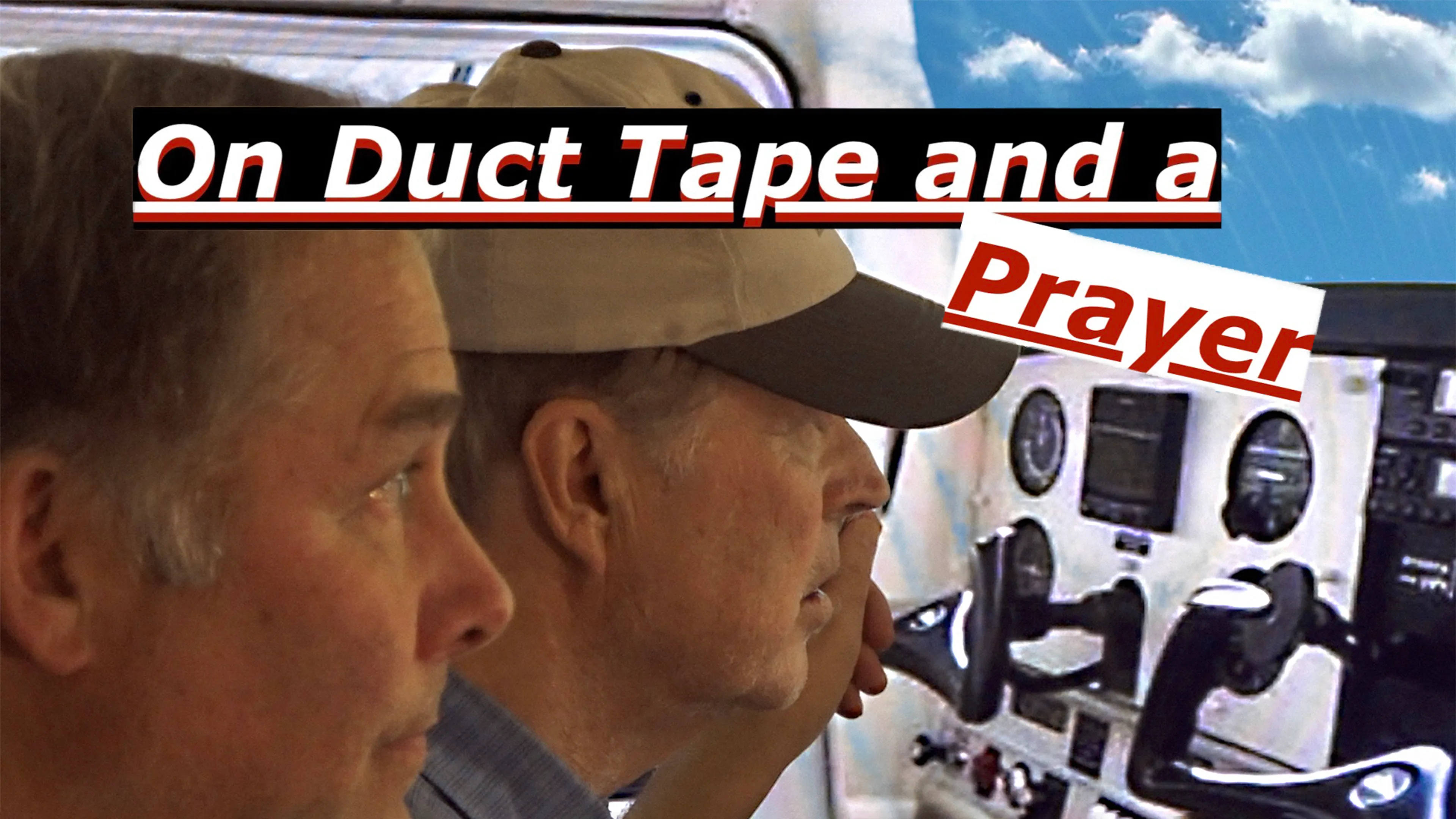 On Duct Tape and a Prayer poster